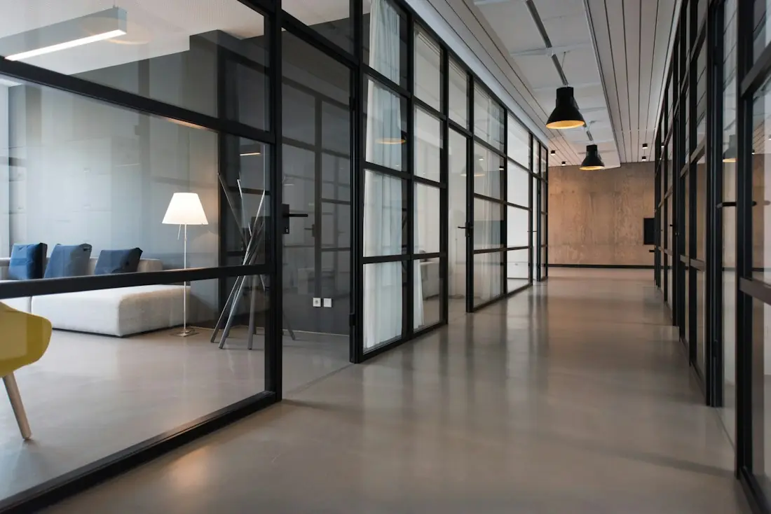Modern international corporate office